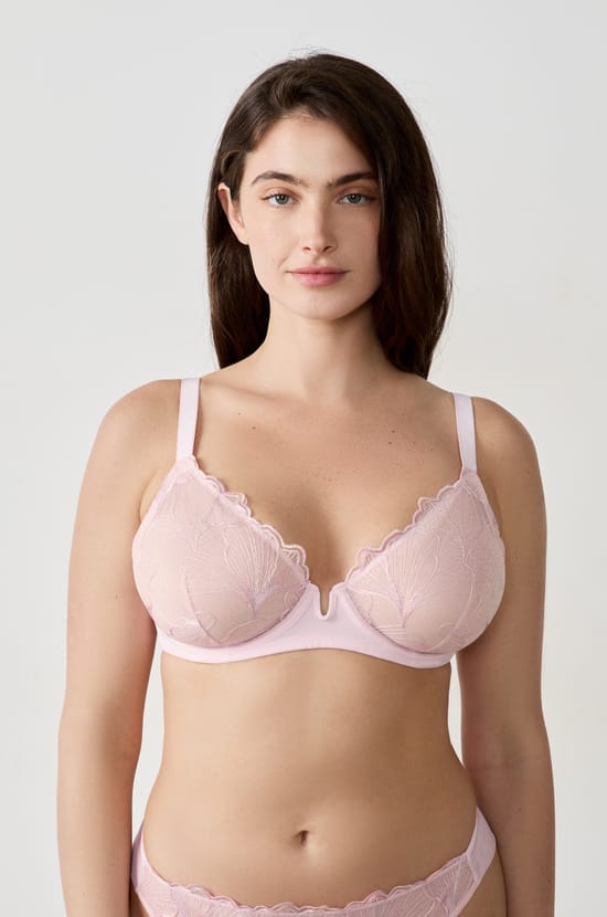 Lace Balconette Bra;${refinementColor}
