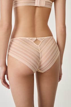 Panty tipo boxer de encaje;${refinementColor}