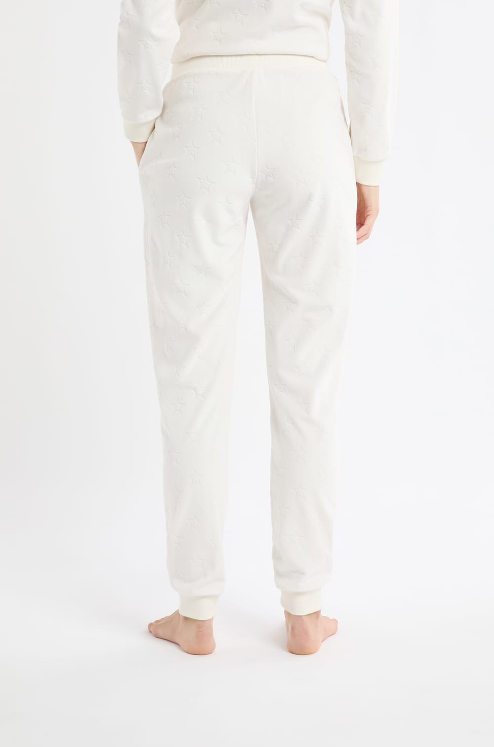 Star Print Pyjama Trousers;${refinementColor}