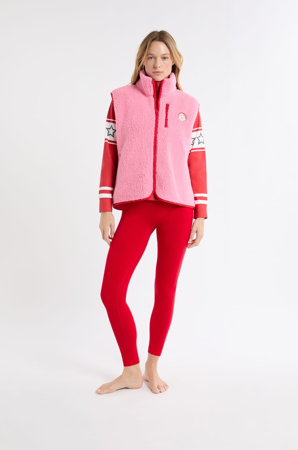 Sleeveless Cardigan;${refinementColor}