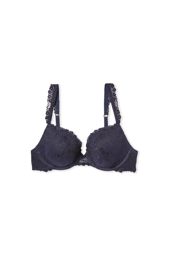 Soutien-gorge N.5 - Le coques fines plongeant en dentelle;${refinementColor}