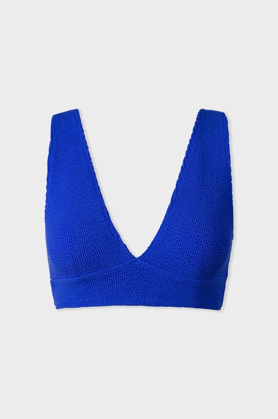 Triangle Bikini Top in Stretch Material;${refinementColor}