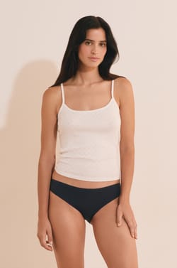 Culotte en microfibre;${refinementColor}