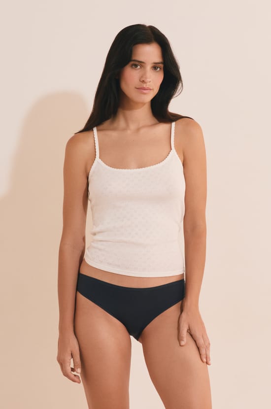 Culotte en microfibre;${refinementColor}