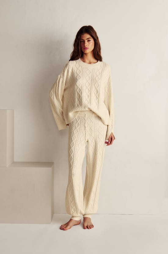 Gebreide broek;${refinementColor}