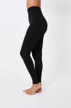 Seamless Leggings with Cotton;${refinementColor}