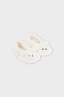 Chaussons en fausse fourrure;${refinementColor}