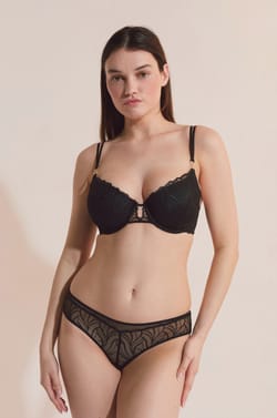 Bra N.4 - The Lightly Lined in Floral Embroidery;${refinementColor}