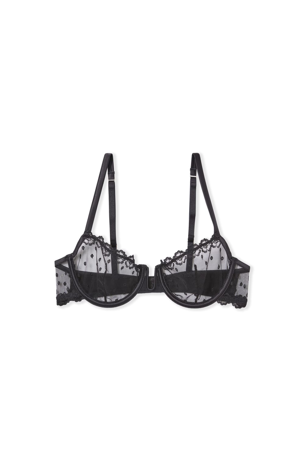 Soutien-gorge sans coques en broderie;${refinementColor}