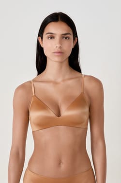 Wireless Triangle Bra;${refinementColor}