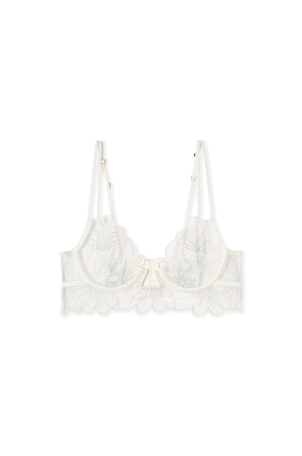 Soutien-gorge bustier en broderie;${refinementColor}