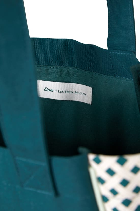Printed Cotton Tote Bag;${refinementColor}