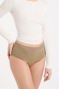 Heavy Flow - period boyshort in cotton;${refinementColor}