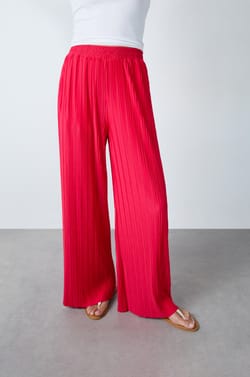 Pantalon fluide pliss&eacute;;${refinementColor}