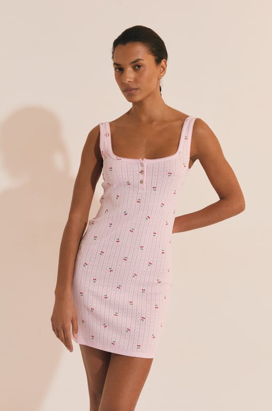 Nuisette en pointelle;${refinementColor}