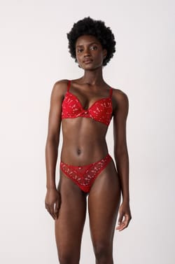 Bra No. 2 - The Plunge Push-Up Bra;${refinementColor}