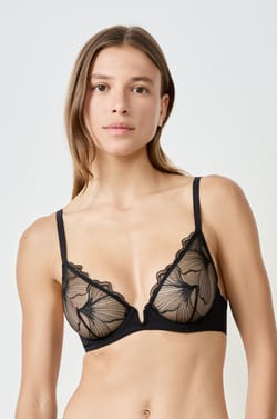 Balconette Bra in Embroidery;${refinementColor}