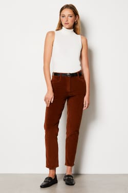 Ribbed Trousers;${refinementColor}