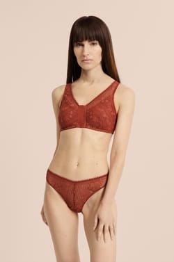 Soutien-gorge brassi&egrave;re sans armatures post-mastectomie avec ouverture devant;${refinementColor}