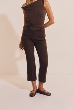 Pantalon avec coton;${refinementColor}