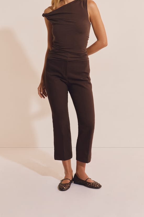 Pantalon avec coton;${refinementColor}