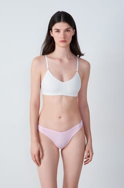 Lot de 3 tangas en coton;${refinementColor}