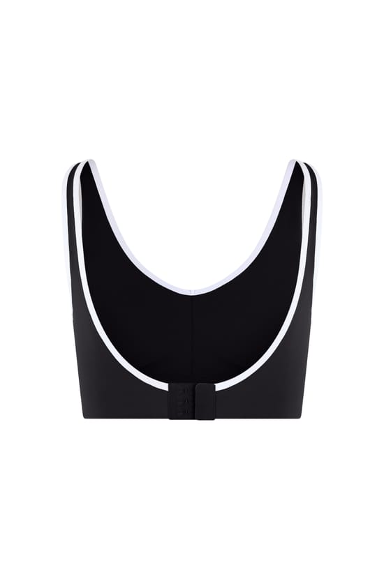 Brassi&egrave;re de sport d&eacute;collet&eacute;e V - Maintien moyen;${refinementColor}