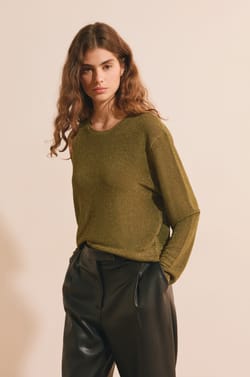 Pull manches longues iris&eacute;;${refinementColor}