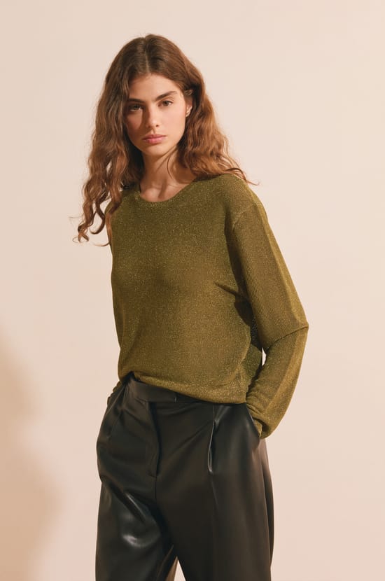 Pull manches longues iris&eacute;;${refinementColor}