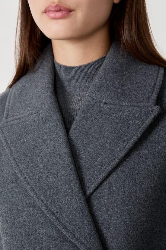 Short Peacoat;${refinementColor}