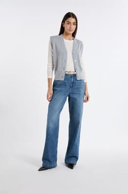 Gilet sans manches boutonn&eacute;;${refinementColor}