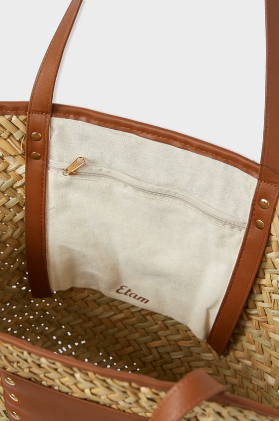Sac panier en osier;${refinementColor}