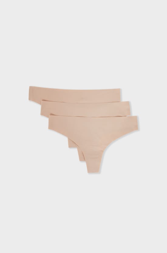 3-Pack Thongs;${refinementColor}