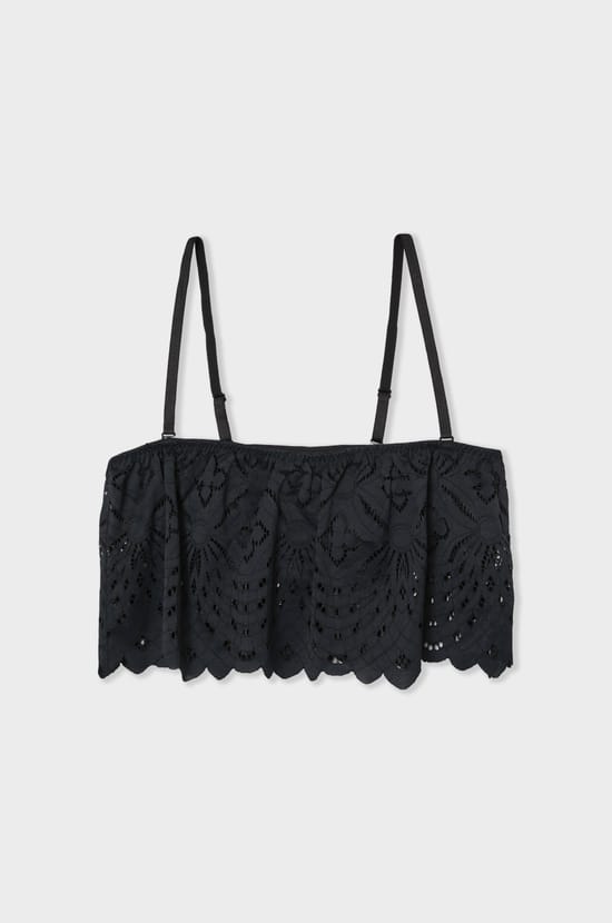 Embroidered Strapless Bra with Removable Straps;${refinementColor}