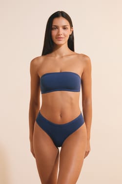 Sujetador bandeau sin aros de algod&oacute;n org&aacute;nico el&aacute;stico;${refinementColor}