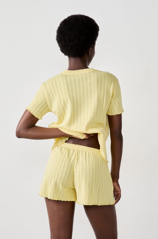 Short en pointelle;${refinementColor}