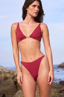 Brazilian High Leg Bikini Bottom;${refinementColor}
