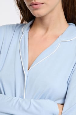2-Piece Long-Sleeved Pajama Sets;${refinementColor}