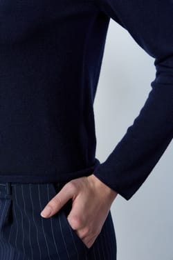 Fine Sweater with Wool;${refinementColor}