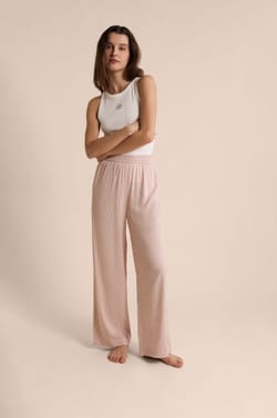 Pantalon de pyjama &agrave; motifs;${refinementColor}