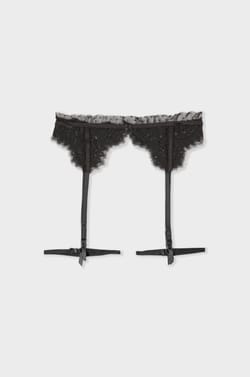 Lace Garter Belt;${refinementColor}