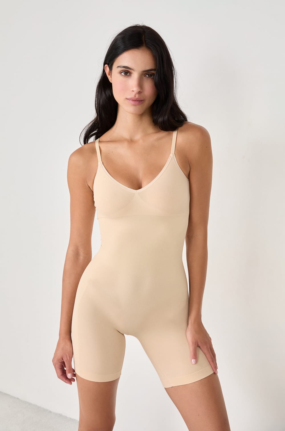 Wireless Short Jumpsuit;${refinementColor}