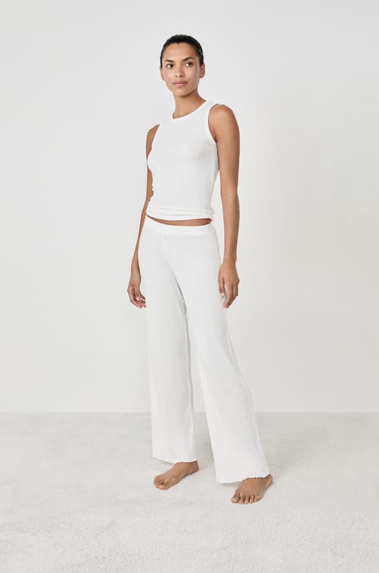 Pantalon de pyjama droit;${refinementColor}