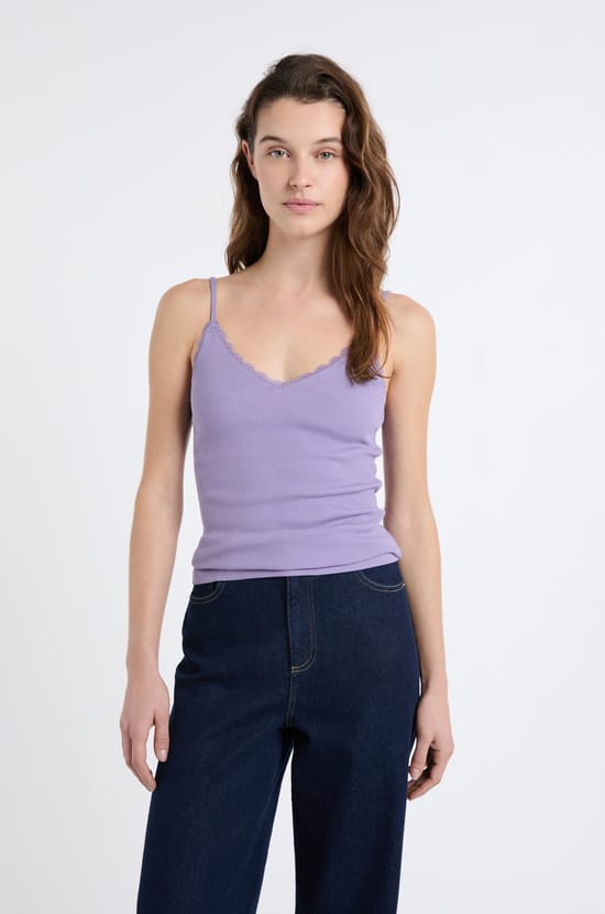 Caraco c&ocirc;tel&eacute; en coton;${refinementColor}