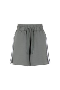 Bermuda taille haute &eacute;lastiqu&eacute;;${refinementColor}