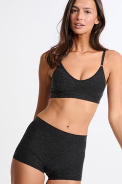 Soutien-gorge brassière sans coutures irisé;${refinementColor}
