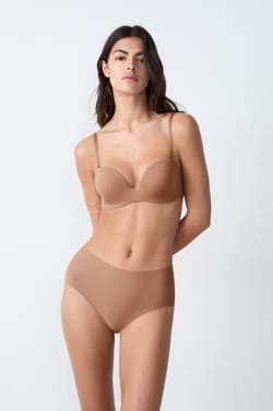 Culotte midi en microfibre;${refinementColor}