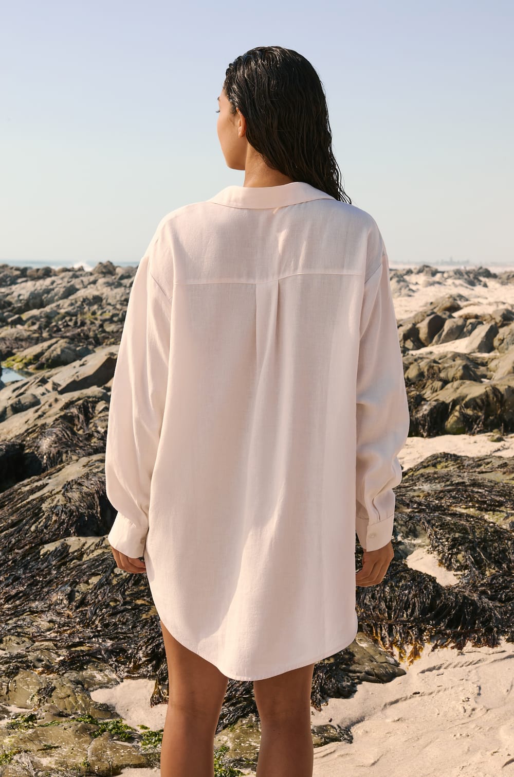 Chemise avec lin ;${refinementColor}