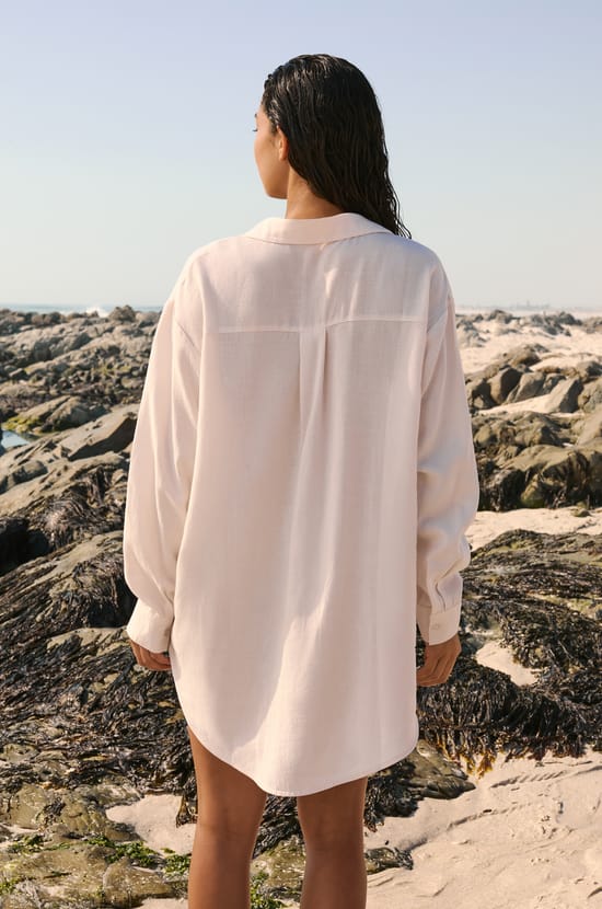 Chemise avec lin ;${refinementColor}