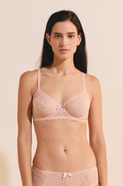 Balconette Bra Without Cups;${refinementColor}
